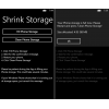 تطبيق Shrink Storage لحذف الملفات المؤقتة او التى لا فائدة منها